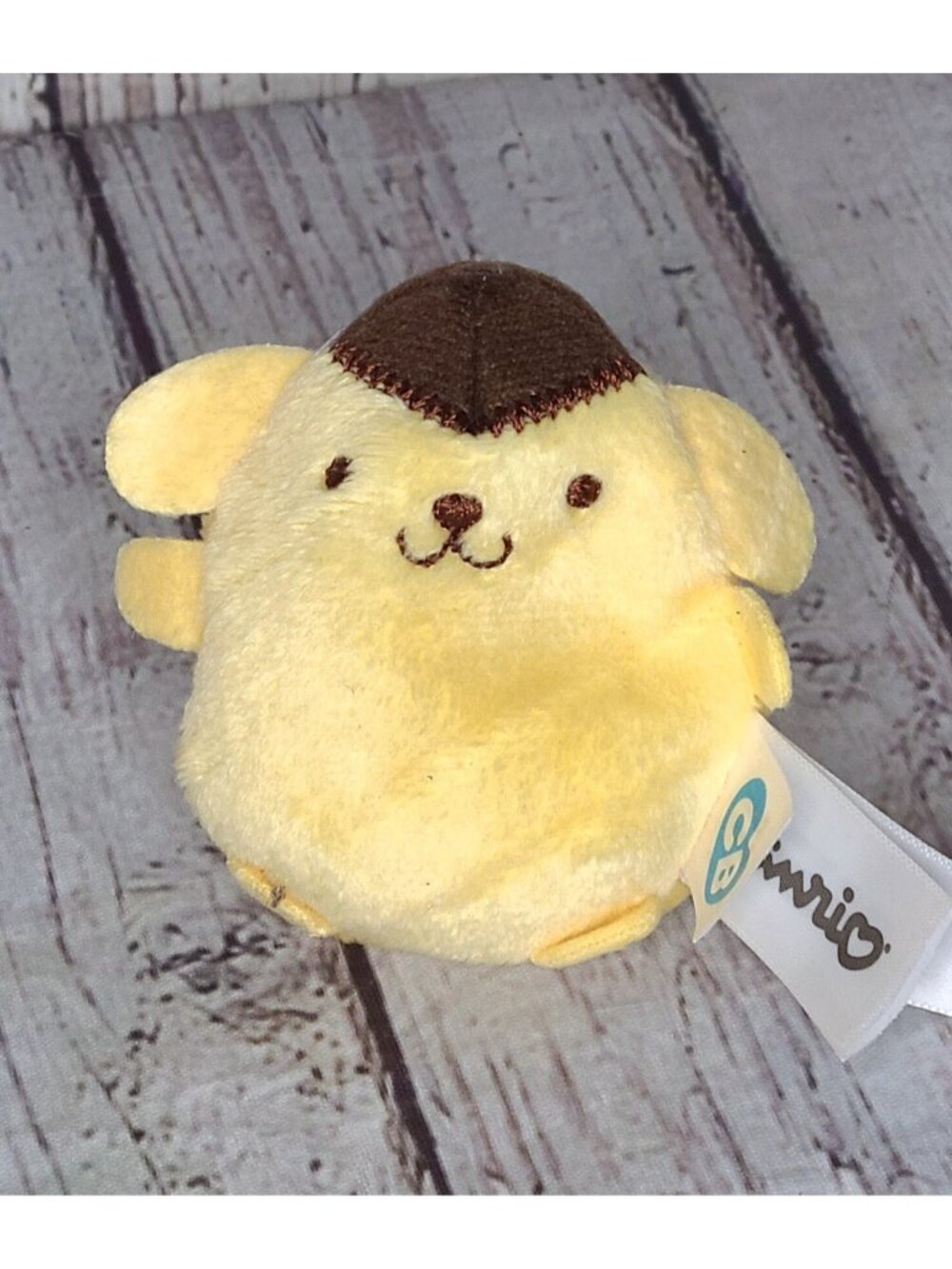 2.5" Sanrio Cutie Beans Pompompurin Puppy Beanbag Plush Hello Kitty Series 2